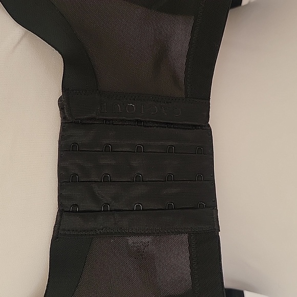 Cacique Size 50H Black Smooth Lightly Lined Balconette Underwire T-shirt Bra NEW - Picture 5 of 8